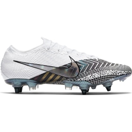 Nike Mercurial Vapor 13 Elite Mds SG-Pro Ac CK2032 110 fodboldsko blå, hvid, sort hvid