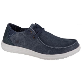 Skechers Melson-Raymon M 66387-BLU Sko marine blå blå
