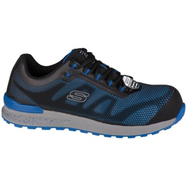 Skechers Bulklin-Lyndale W 77180EC-BLU Sko sort blå