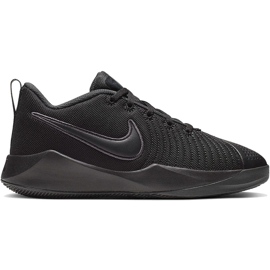 Nike Team Hustle Quick 2 sorte sko til børn AT5298 001