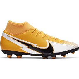 Nike Mercurial Superfly 7 Club FG / MG M AT7949 801 fodboldsko flerfarvet gul