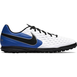 Nike Tiempo Legend 8 Club Tf M AT6109 104 fodboldstøvler sort, blå, hvid hvid