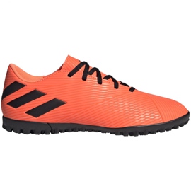 Adidas Nemeziz 19.4 Tf M EH0304 fodboldstøvler flerfarvet orange