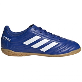 Adidas Copa 20.4 In Jr EH0926 fodboldstøvler flerfarvet blå