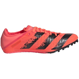 Adidas Sprintstar spikes FW9140 damesko sort orange