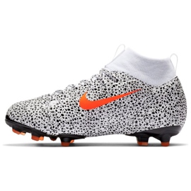 Nike Mercurial Superfly 7 Academy CR7 FG / MG Jr CV3182-180 fodboldsko hvid