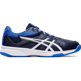 Herresko Asics Court Slide Clay marineblå-blå 1041A036 408 marine blå flerfarvet