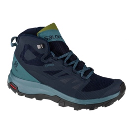 Salomon Outline Mid Gtx W 404846 marine blå