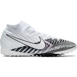 Nike Mercurial Superfly 7 Academy Mds Tf BQ5435 110 fodboldsko hvid