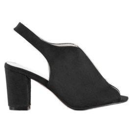 Goodin Byggede sandaler sort
