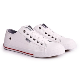 Mænds læder -sneakers Big Star DD174260 Hvid
