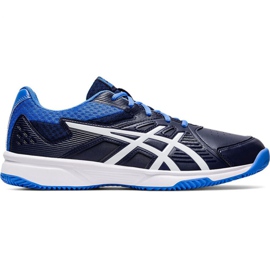 Sko Asics Court Slide Clay M 1041A036-408 hvid marine blå blå
