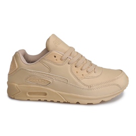 Sportssko Sneakers Neon LC4005 Beige Sneakers sort