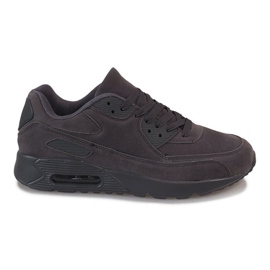 Sport Sneakers Suede Z2014-6 Grå