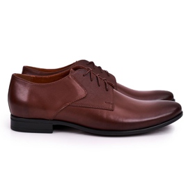 Bednarek Polish Shoes Herresko i læder Bednarek Brown brun