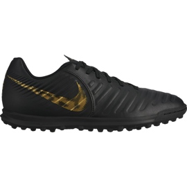 Nike Tiempo Legend X 7 Club Tf AH7248 077 fodboldsko sort sort