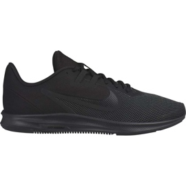 Nike Downshifter 9 AQ7481 005 herresko sort grå