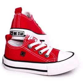 Børns klassiske lave sneakers Big Star HH374092 Rød ['rød']