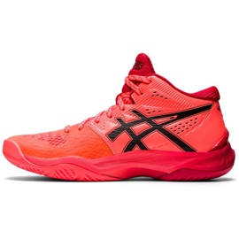 Asics Sky Elite Ff Mt Tokyo W 1052A048 701 volleyballsko flerfarvet appelsiner og røde