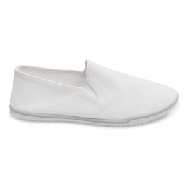 Lycra BL181-2 Hvide Slip-On sneakers