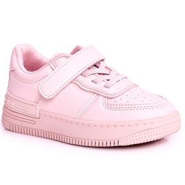 Apawwa Børns sportssko med velcro pink luftig lyserød