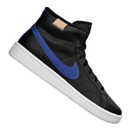 Nike Court Royale 2 Mid M CQ9179-002 sko sort blå