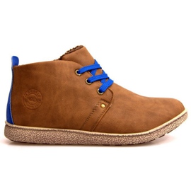 Højisolerede sneakers 3021 Camel brun