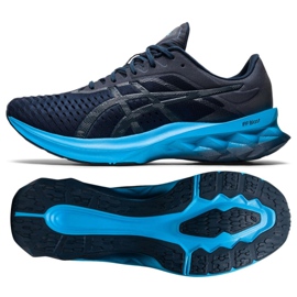 Asics Novablast M 1011A681-402 sko marine blå blå