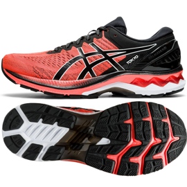 Asics Gel Kayano 27 Tokyo M 1011B077-600 sort rød