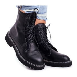 Kvindestøvler Big Star Black GG274596 sort