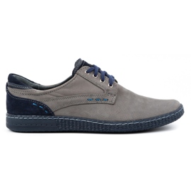 KOMODO Casual herresko 848 grå