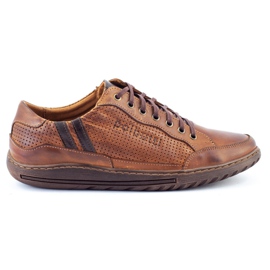 Polbut Brune casual herresko JOK31