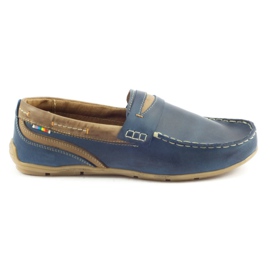 Herresko loafers 295 marineblå
