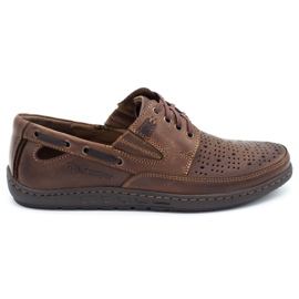 Polbut Herresko, åbent loafers J69 / 2L brun