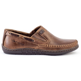 Polbut Herresko mocassin J68 / 4 brun
