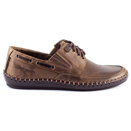 Polbut Herresko, mocassiner J69 brun