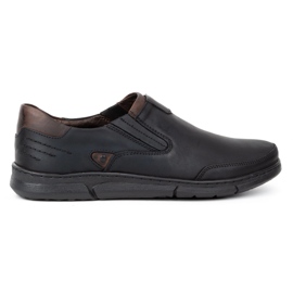 Polbut Herre slip-on sko J51 sort