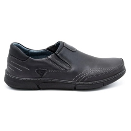 Polbut Herre slip-on sko J51 grå