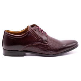 Olivier Burgundy formelle sko 482 rød