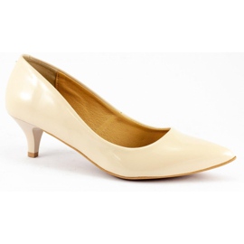 Saway Pumps til kvinder på en nål 2523 lys beige