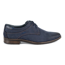 KOMODO Elegante herresko 877 marineblå