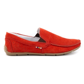 KOMODO Mænds loafers 890 rød