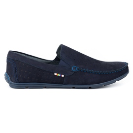 KOMODO Mænds loafers 890 marineblå