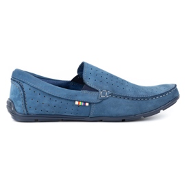 KOMODO Mænds loafers 890 blå