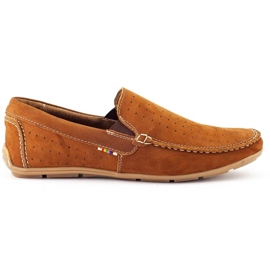KOMODO Mænds loafers 890 rød flerfarvet