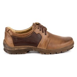 Polbut Casual herresko K19 brun