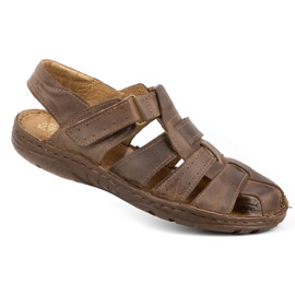 Polbut 211 brune sandaler