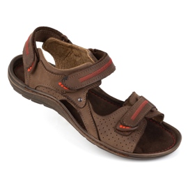 Olivier 323 brune herresandaler