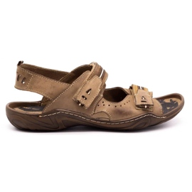 Mario Pala 448 brune herresandaler