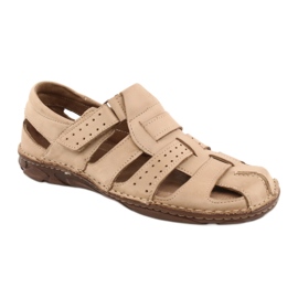 Mario Pala Herresandaler 467 Beige